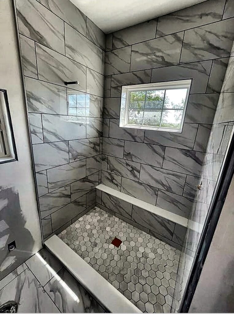 This picture shows how the 7 percent mortgage rate affects a bathroom remodel.