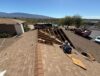 This picture shows a recent AZ roof repair job AZ Construction & Renovation handled in Tucson.