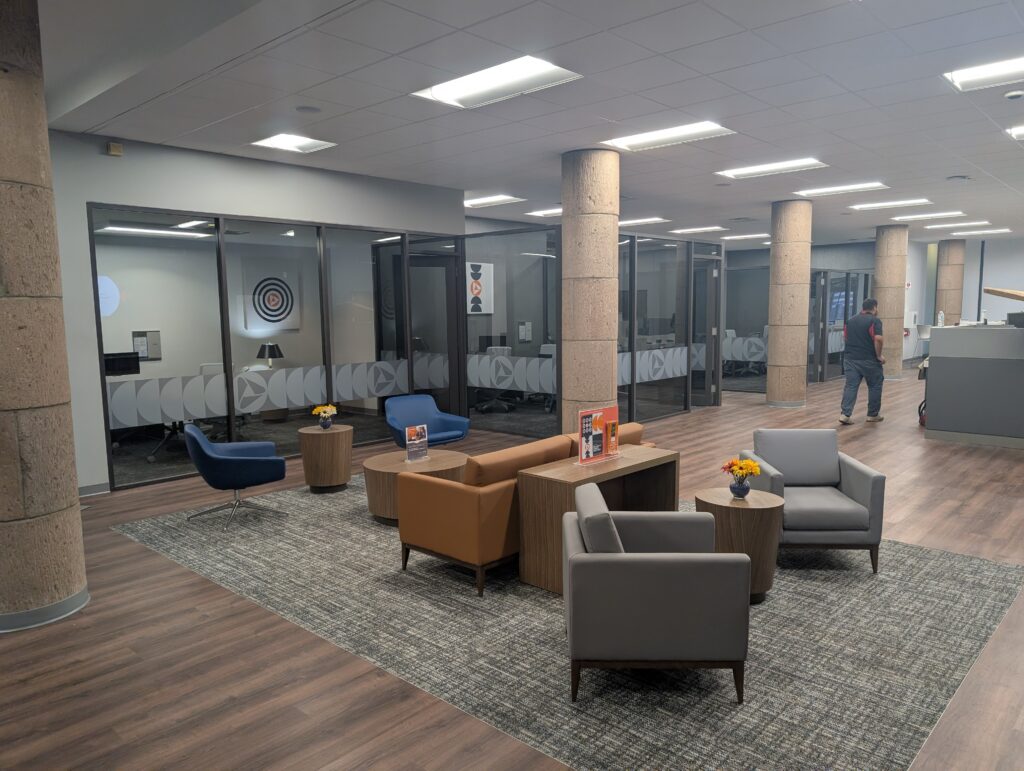 This picture shows a Phoenix commercial restoration project completed by AZ Construction & Renovation.